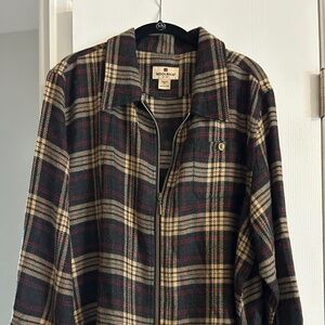 Woolrich plus size plaid flannel shirt-jac